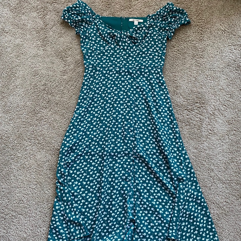 Francesca’s Boutique Turquoise Spring Dress